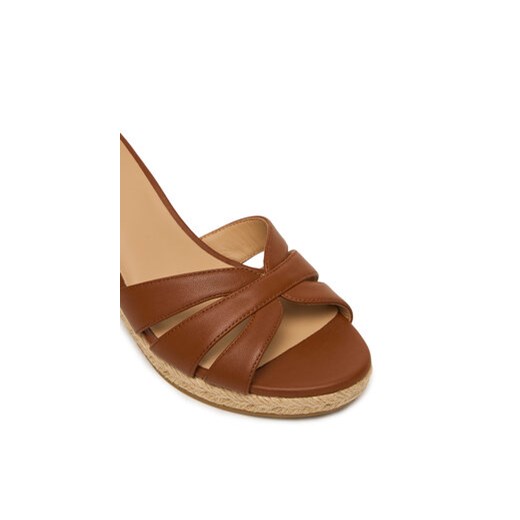 LAUREN RALPH LAUREN Espadryle Nellie 802P04433002 Brązowy 37 MODIVO