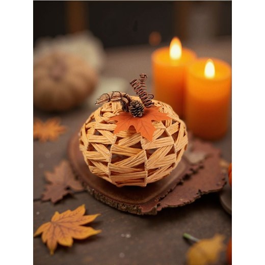 Sinsay - Lampka LED w kształcie dyni - pomarańczowy Sinsay One Size wyprzedaż Sinsay