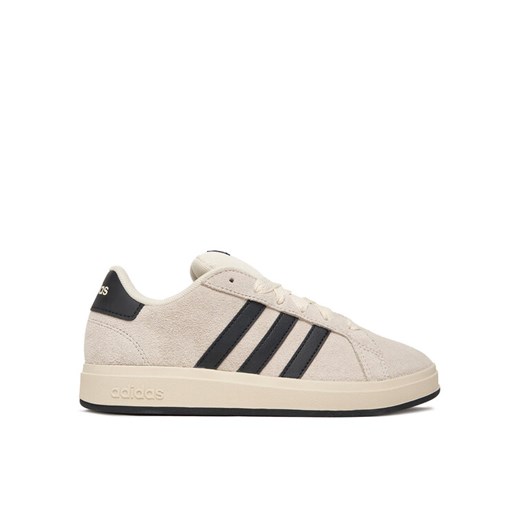Sneakersy adidas Grand Court 00S JR5569 Beżowy ze sklepu eobuwie.pl w kategorii Buty sportowe dziecięce - zdjęcie 187666835