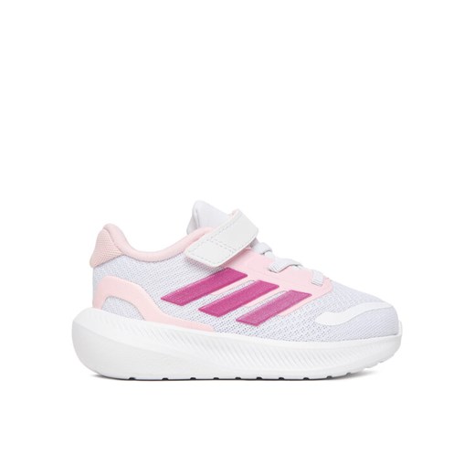 Sneakersy adidas Runfalcon 5 JP9409 Biały ze sklepu eobuwie.pl w kategorii Buty sportowe dziecięce - zdjęcie 187666836