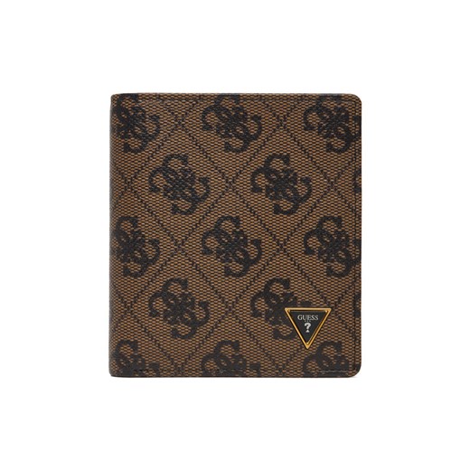 Portfel Guess SMVELE LEA22 Brązowy ze sklepu eobuwie.pl w kategorii Portfele męskie - zdjęcie 187666838