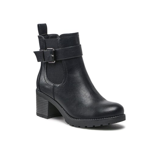 Clara Barson Botki WS2265-07 Czarny ze sklepu MODIVO w kategorii Botki - zdjęcie 187666916