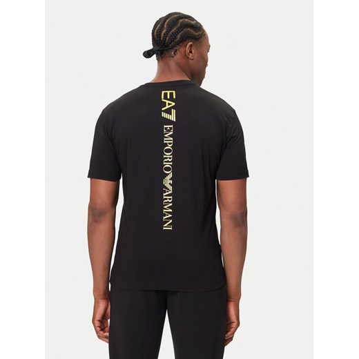 EA7 Emporio Armani T-Shirt 7M000567 AF10375 MC004 Czarny Regular Fit ze sklepu MODIVO w kategorii T-shirty męskie - zdjęcie 187666949