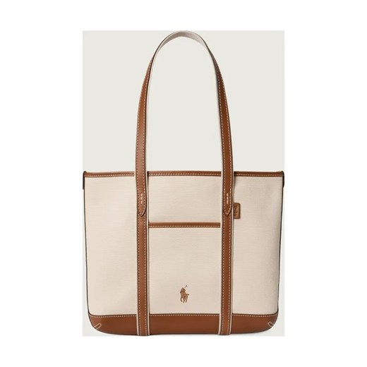 POLO RALPH LAUREN Torebka na ramię | z dodatkiem skóry ze sklepu Gomez Fashion Store w kategorii Torebki damskie - zdjęcie 187667805