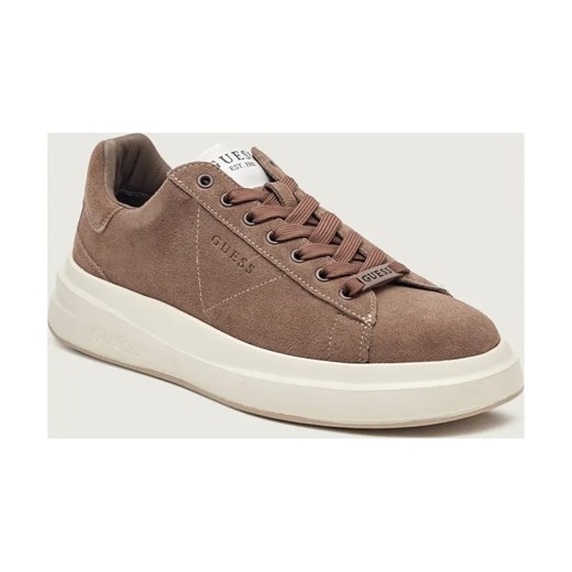 Guess Sneakersy ELBA | zamsz ze sklepu Gomez Fashion Store w kategorii Buty sportowe męskie - zdjęcie 187667808