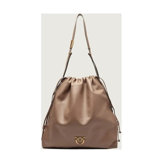 Pinko Skórzany worek SLOUCHY EXTRA ze sklepu Gomez Fashion Store w kategorii Torebki worki - zdjęcie 187667825