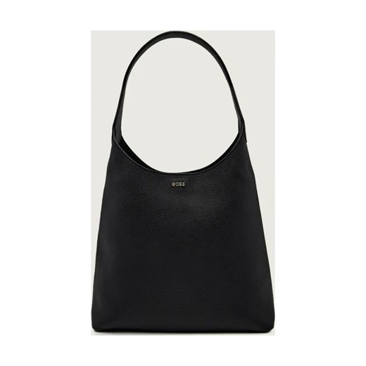 BOSS BLACK Skórzane hobo Lenah New ze sklepu Gomez Fashion Store w kategorii Torebki hobo - zdjęcie 187667876
