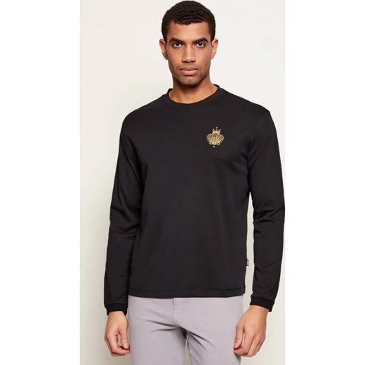 BOSS BLACK Longsleeve TAN_CNY | BOSS x Creation of the Gods | Regular Fit ze sklepu Gomez Fashion Store w kategorii T-shirty męskie - zdjęcie 187667956