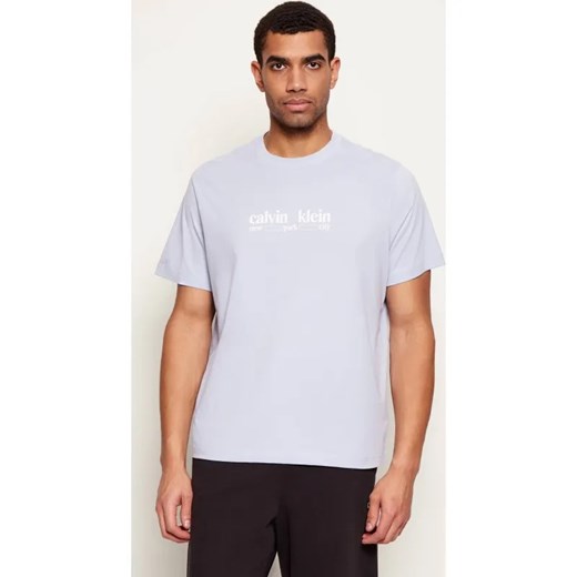 Calvin Klein Jeans T-shirt NYC GRAPHIC | Regular Fit ze sklepu Gomez Fashion Store w kategorii T-shirty męskie - zdjęcie 187667975
