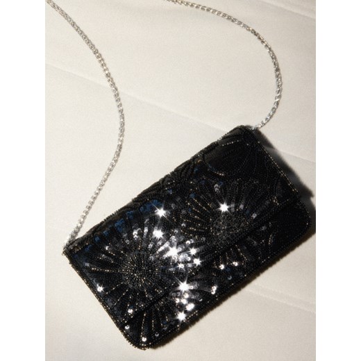 Mohito - Torebka z łańcuszkiem - czarny ze sklepu Mohito w kategorii Kopertówki - zdjęcie 187669346