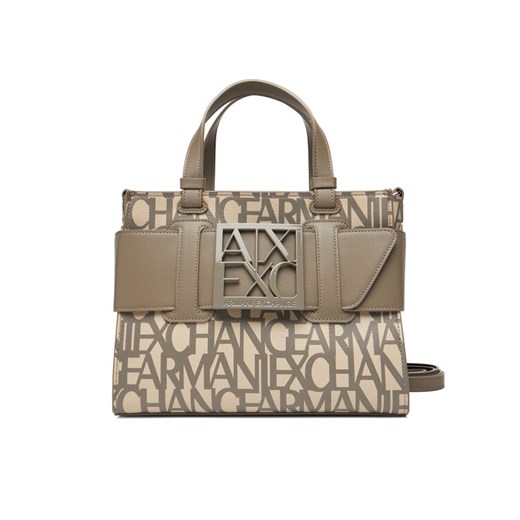 Armani Exchange Torebka 942690 3F742 M1014 Beżowy ze sklepu MODIVO w kategorii Kuferki - zdjęcie 187670208