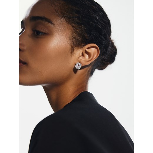 Reserved - Zestaw kolczyków z cyrkoniami - srebrny ze sklepu Reserved w kategorii Kolczyki - zdjęcie 187670895