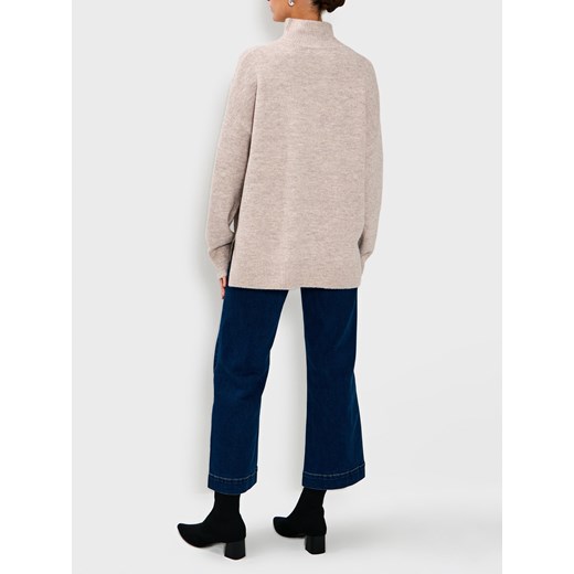 Sinsay - Golf basic - beżowy Sinsay XS Sinsay