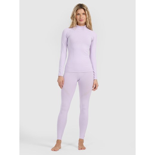 Damska bielizna termoaktywna (dół) 4F 4FWAW25USEAF217 - fioletowa ze sklepu Sportstylestory.com w kategorii Bielizna termoaktywna damska - zdjęcie 187671818