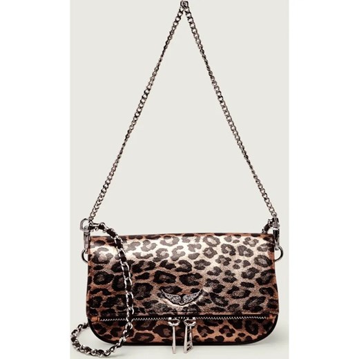 Zadig&Voltaire Skórzana kopertówka ROCK NANO METAL ze sklepu Gomez Fashion Store w kategorii Kopertówki - zdjęcie 187672585