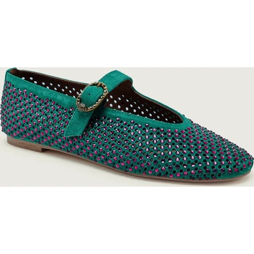 Kurt Geiger Baleriny MAYFAIR | zamsz ze sklepu Gomez Fashion Store w kategorii Balerinki - zdjęcie 187672658