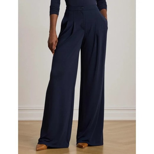 LAUREN RALPH LAUREN Spodnie MATTE | Relaxed fit ze sklepu Gomez Fashion Store w kategorii Spodnie damskie - zdjęcie 187672676