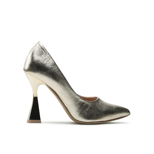 Półbuty Roberto 3181 Złoty ze sklepu eobuwie.pl w kategorii Czółenka - zdjęcie 187672767