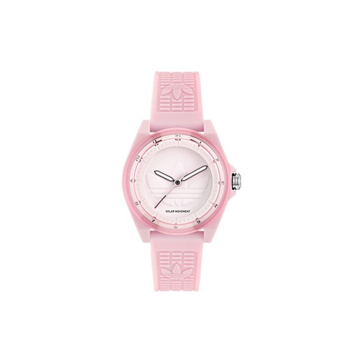 adidas Zegarek AO Street Project Four Solar AOST25531 Różowy ze sklepu MODIVO w kategorii Zegarki - zdjęcie 187673285