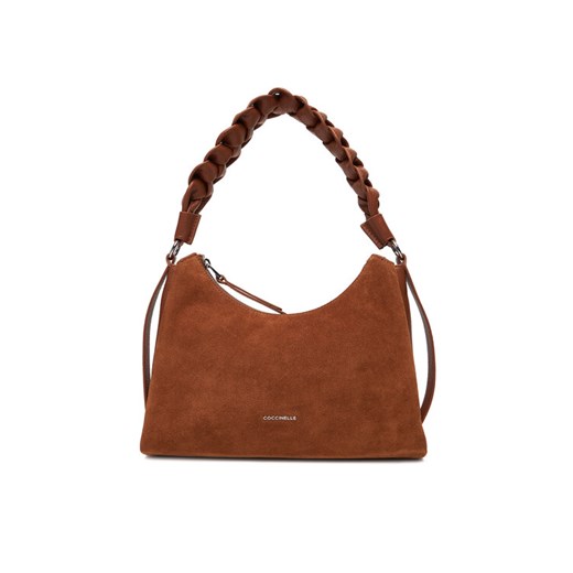 Coccinelle Torebka P6P Boheme Suede Bimaterial E1 P6P 13 03 01 Brązowy ze sklepu MODIVO w kategorii Torebki hobo - zdjęcie 187673289