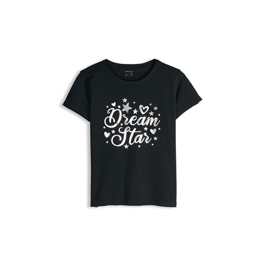 GATE Bawełniana koszulka z nadrukiem 6Y ze sklepu gateshop w kategorii Bluzki dziewczęce - zdjęcie 187673926