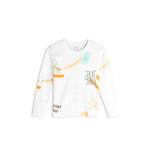 GATE Bawełniana koszulka z nadrukiem 8Y ze sklepu gateshop w kategorii T-shirty chłopięce - zdjęcie 187674265