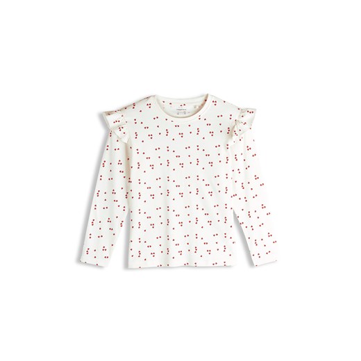 GATE Bawełniana koszulka z nadrukiem 5Y ze sklepu gateshop w kategorii Bluzki dziewczęce - zdjęcie 187674267