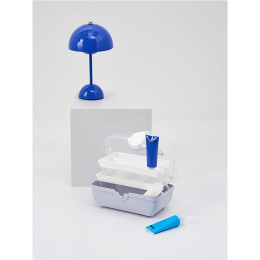 Sinsay - Pudełko do przechowywania z pokrywką - biały ze sklepu Sinsay w kategorii Pudełka i pojemniki - zdjęcie 187674716