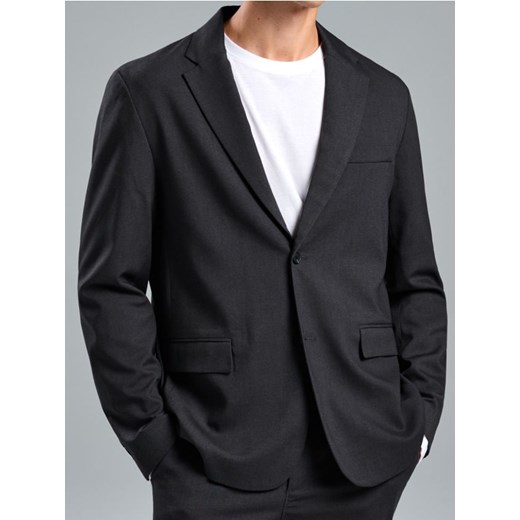 Sinsay - Marynarka jednorzędowa - szary ze sklepu Sinsay w kategorii Marynarki męskie - zdjęcie 187674735