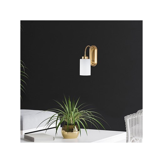 Opviq Lampa ścienna w kolorze złotym - 10 x 28 cm ze sklepu Limango Polska w kategorii Oświetlenie - zdjęcie 187674775