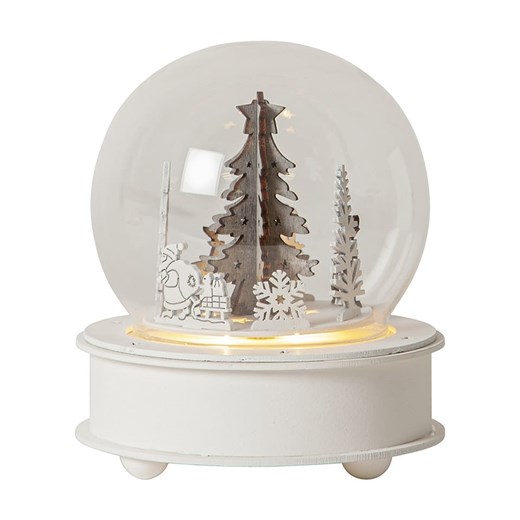 STAR Trading Figurka dekoracyjna LED w kolorze białym - 17 x 14 cm ze sklepu Limango Polska w kategorii Dekoracje - zdjęcie 187674806