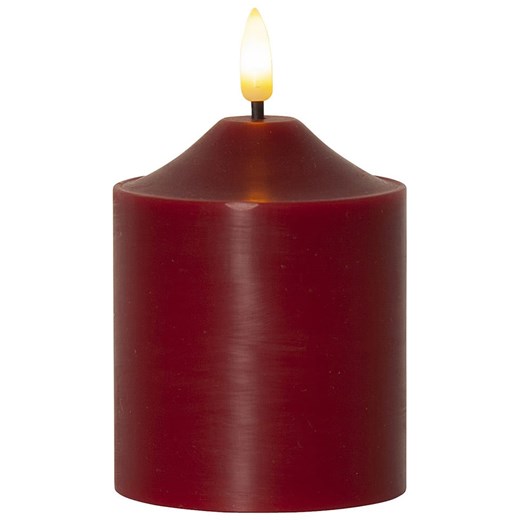 STAR Trading Świeca LED &quot;Flamme&quot; w kolorze czerwonym - wys. 12 cm ze sklepu Limango Polska w kategorii Świece i dyfuzory - zdjęcie 187674815