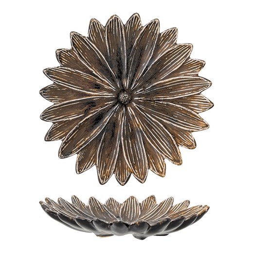 Bloomingville Miska dekoracyjna w kolorze brązowym - Ø 17,5 cm ze sklepu Limango Polska w kategorii Misy i tace dekoracyjne - zdjęcie 187675339