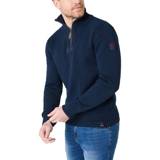 Timezone Sweter w kolorze granatowym ze sklepu Limango Polska w kategorii Swetry męskie - zdjęcie 187675646