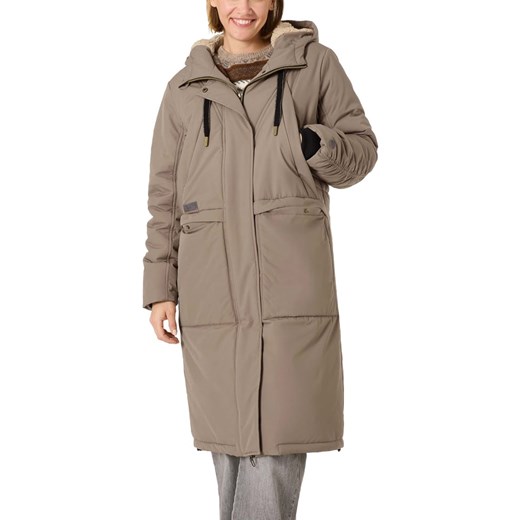 Timezone Płaszcz zimowy w kolorze beżowym ze sklepu Limango Polska w kategorii Kurtki damskie - zdjęcie 187675918