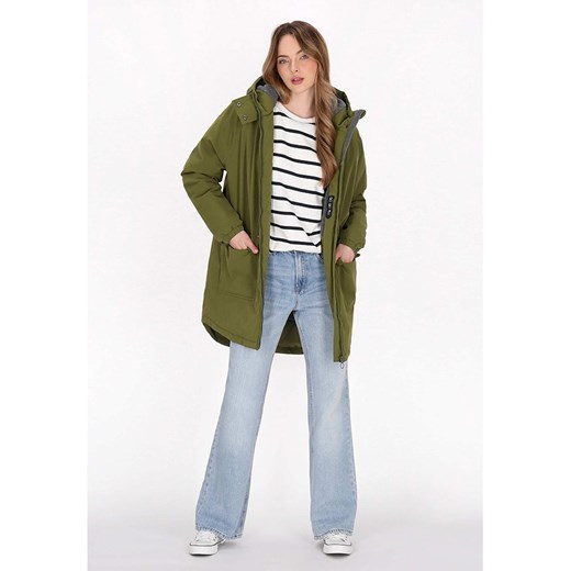 Schmuddelwedda Parka w kolorze oliwkowym ze sklepu Limango Polska w kategorii Kurtki damskie - zdjęcie 187675946