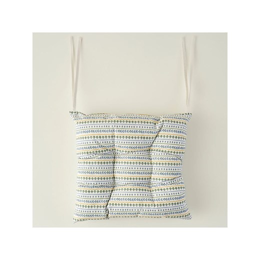 BELLA MAISON Poduszka &quot;Lemoncello&quot; w kolorze zielono-niebiesko-żółtym do siedzenia ze sklepu Limango Polska w kategorii Poduszki dekoracyjne - zdjęcie 187676438