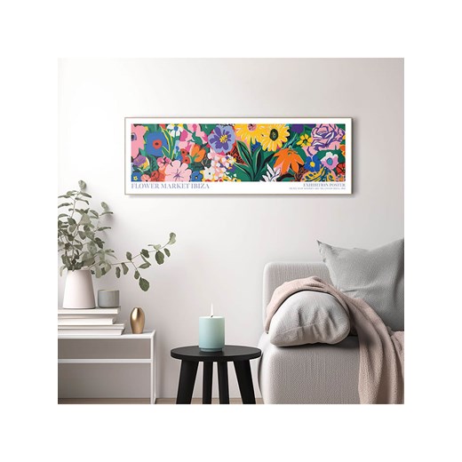Orangewallz Druk artystyczny &quot;Colourful Flowers&quot; w ramce ze sklepu Limango Polska w kategorii Obrazy - zdjęcie 187676477