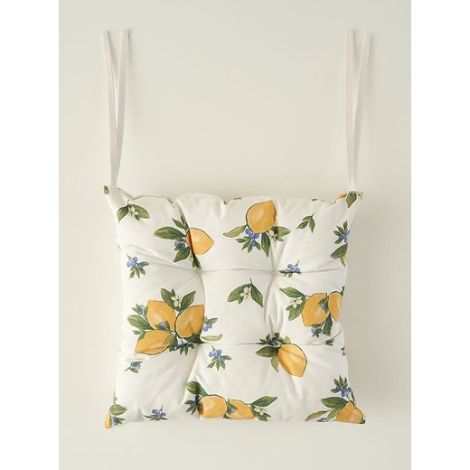 BELLA MAISON Poduszka &quot;Lemoncello&quot; w kolorze zielono-żółtym do siedzenia ze sklepu Limango Polska w kategorii Poduszki dekoracyjne - zdjęcie 187676559