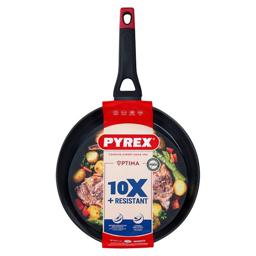 Pyrex Patelnia &quot;Optima&quot; w kolorze czarnym - Ø 30 cm ze sklepu Limango Polska w kategorii Garnki - zdjęcie 187676648