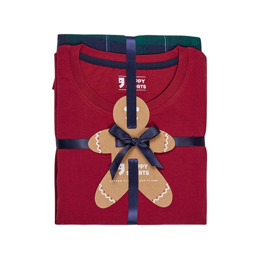 Happy Shorts Piżama w kolorze czerwono-granatowym ze sklepu Limango Polska w kategorii Piżamy męskie - zdjęcie 187676859