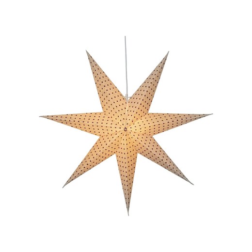 STAR Trading Gwiazda papierowa w kolorze białym - Ø 60 cm ze sklepu Limango Polska w kategorii Oświetlenie - zdjęcie 187676909