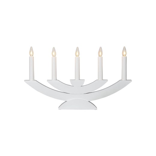 STAR Trading Lampa dekoracyjna &quot;Navida&quot; w kolorze białym - 42 x 24 cm ze sklepu Limango Polska w kategorii Oświetlenie - zdjęcie 187676938