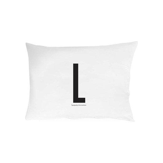 Design Letters Poszewka &quot;L&quot; w kolorze białym na poduszkę - 70 x 50 cm ze sklepu Limango Polska w kategorii Poduszki dekoracyjne - zdjęcie 187676986