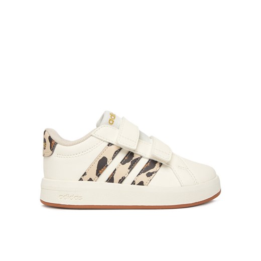 Sneakersy adidas Grand Court 3.0 KJ4831 Biały ze sklepu eobuwie.pl w kategorii Buty sportowe dziecięce - zdjęcie 187677027