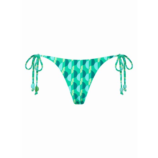 Seafolly Dół od bikini Sorrento 40651-277 Zielony ze sklepu MODIVO w kategorii Stroje kąpielowe - zdjęcie 187677166