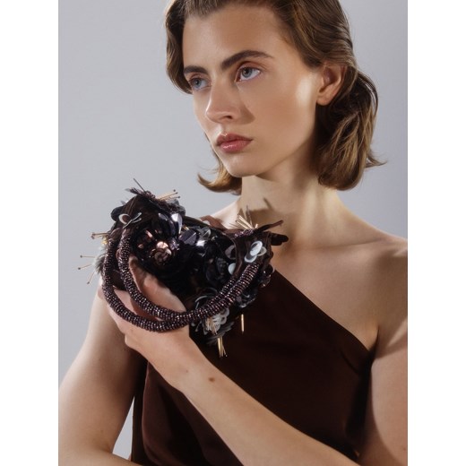 Reserved - Torebka handmade z cekinami - wielobarwny ze sklepu Reserved w kategorii Torby Shopper bag - zdjęcie 187677786