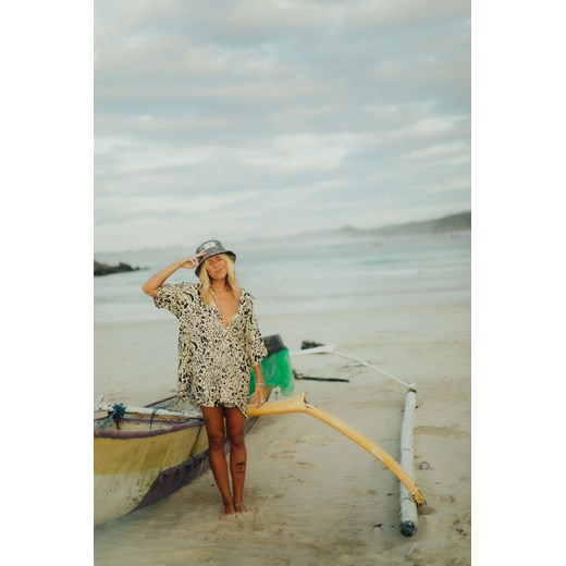 Animal Shirt - Silk Blend ze sklepu Surf Inc w kategorii Koszule damskie - zdjęcie 187677916