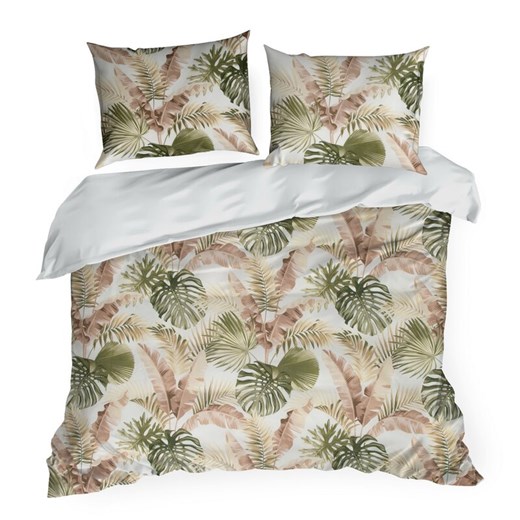 KOMPLET POŚCIELI SATYNOWEJ SPRING 29 220 X 200 CM BIAŁY Eurofirany uniwersalny lenaodniemowlakadoszkolniaka.pl