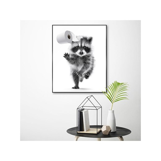 Orangewallz Druk artystyczny &quot;Paper Bandit&quot; w ramce ze sklepu Limango Polska w kategorii Obrazy - zdjęcie 187678637